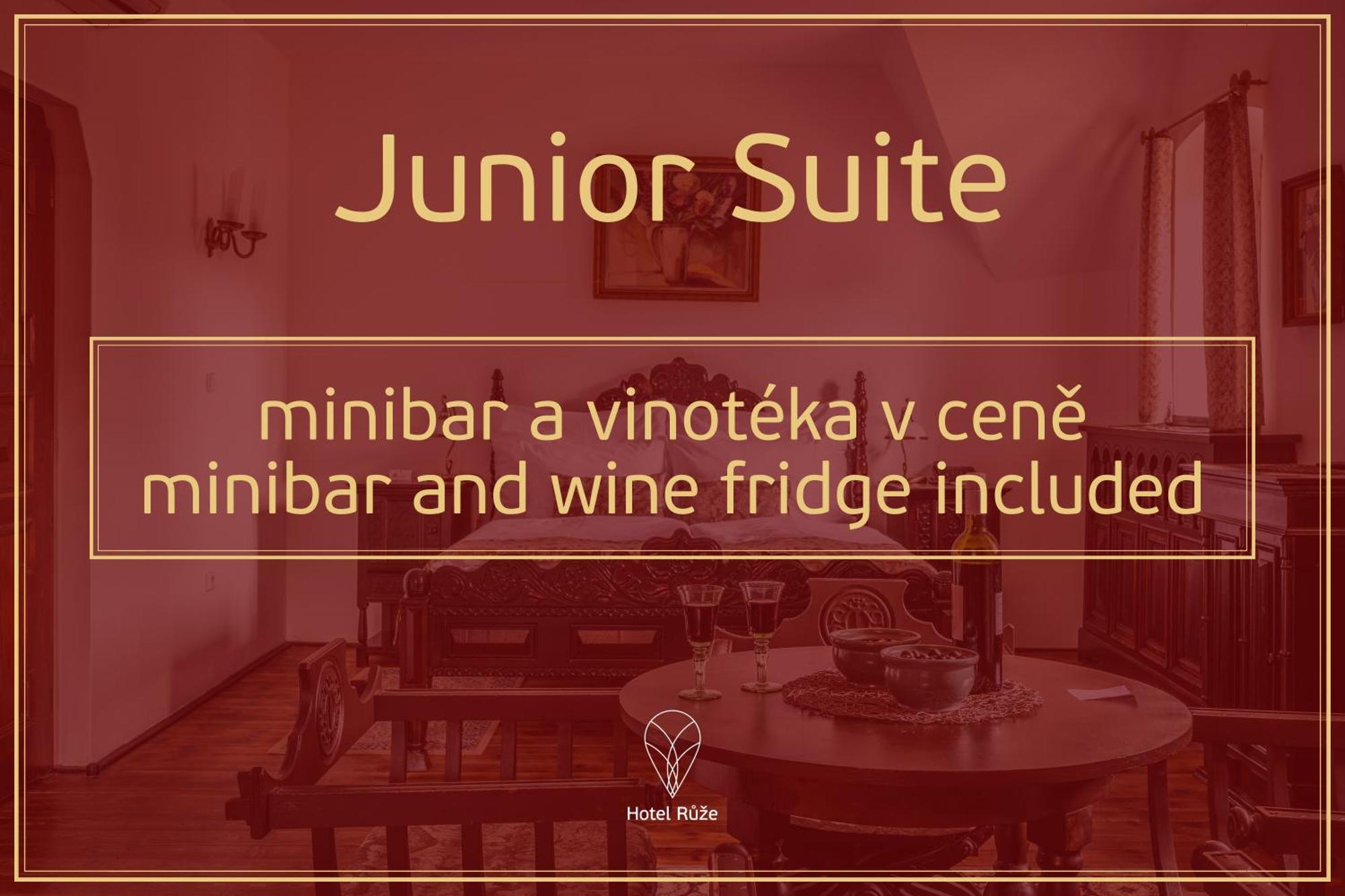Hotel Ruze Český Krumlov Rom bilde Junior Suite